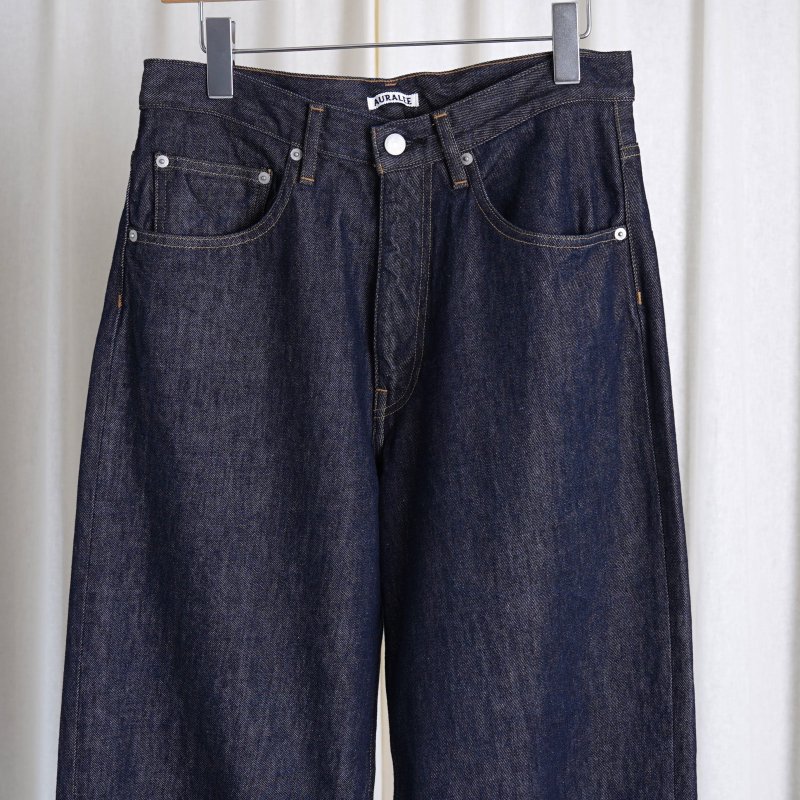 【AURALEE オーラリー】 HARD TWIST DENIM WIDE PANTS / INDIGO -Avelia ONLINE STORE