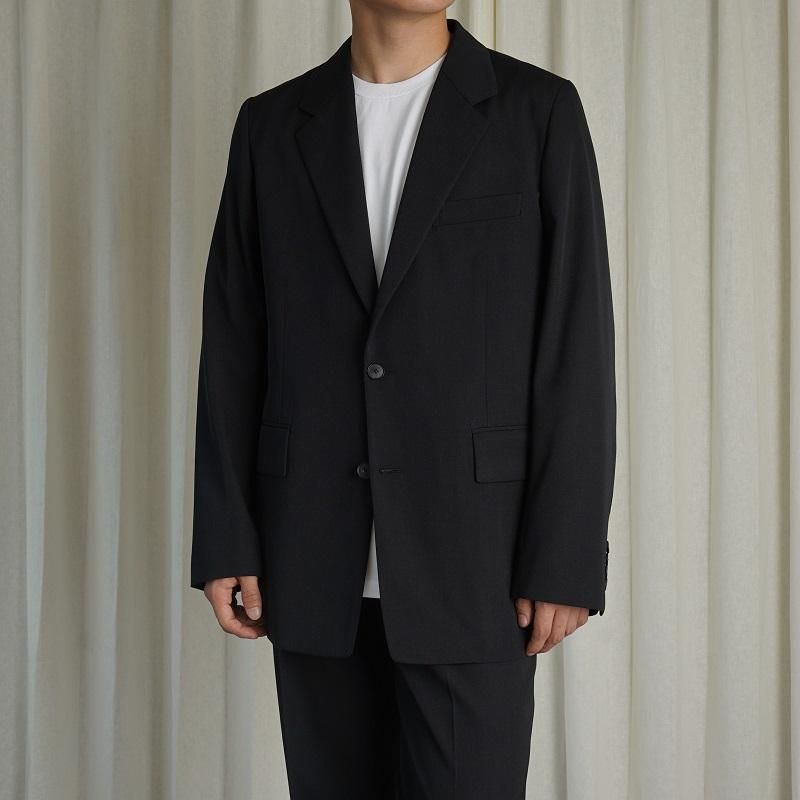 AURALEE オーラリー】 LIGHT WOOL MAX GABARDINE JACKET / TOP BLACK