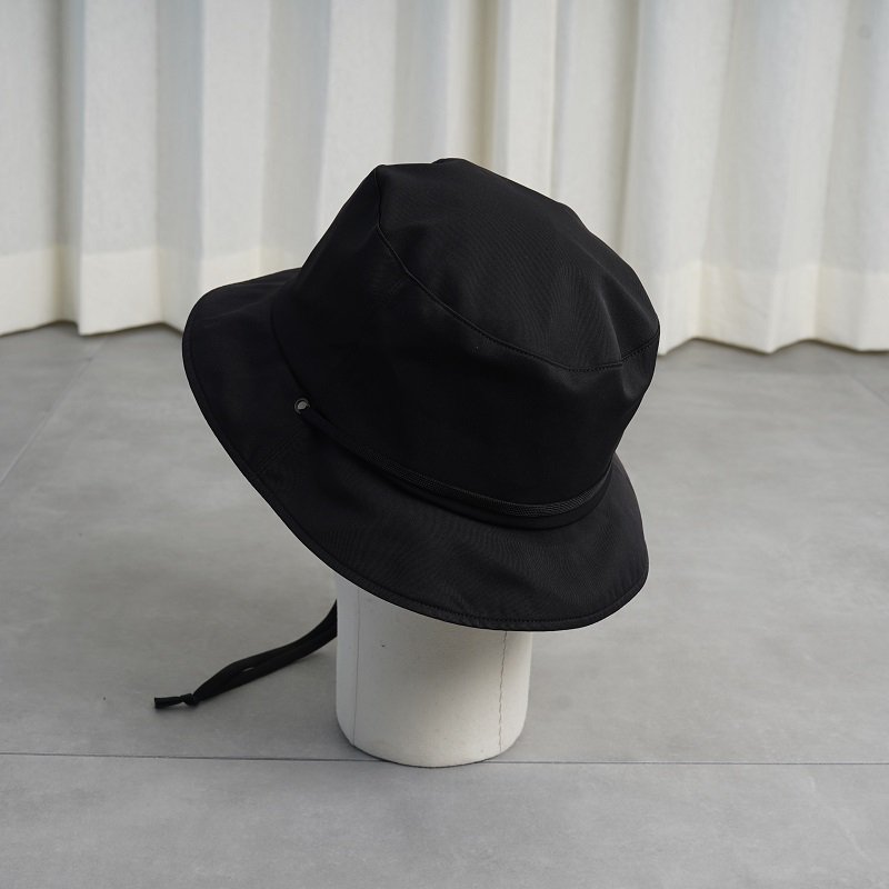 KIJIMA TAKAYUKI キジマタカユキ】 SOLOTEX SAFARI HAT / BLACK - Avelia Online Store