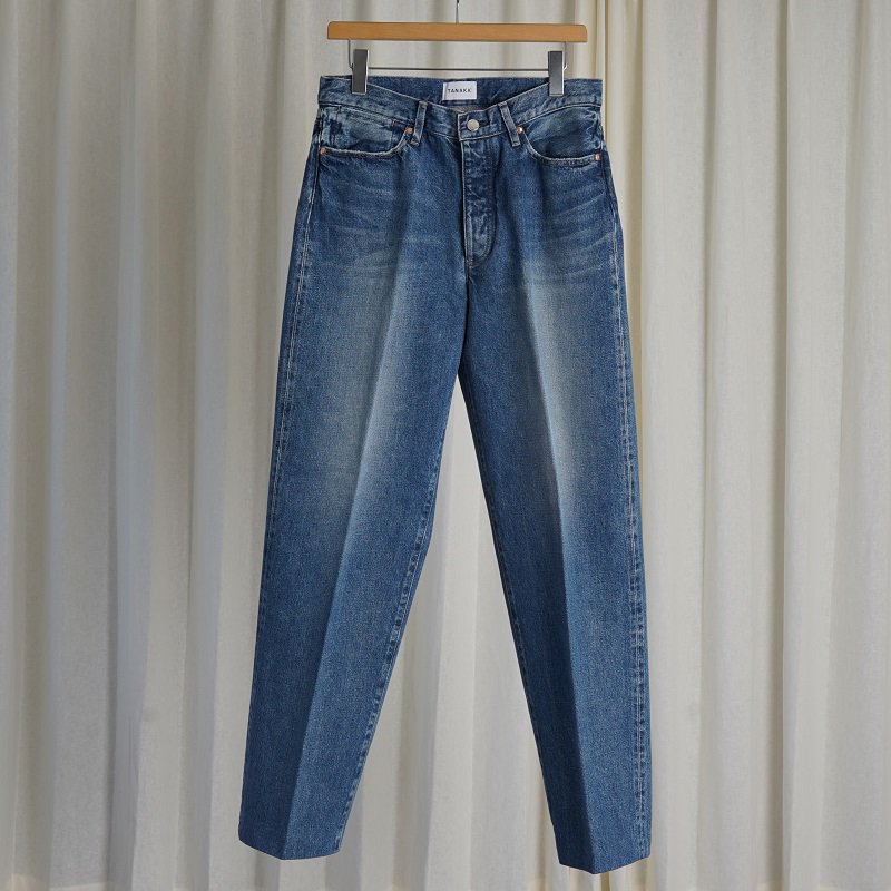【TANAKA タナカ】 THE JEAN TROUSERS / VINTAGE BLUE -Avelia ONLINE STORE