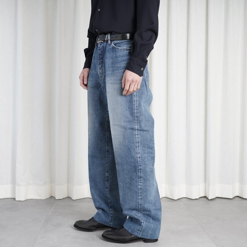 【TANAKA タナカ】 THE JEAN TROUSERS / VINTAGE BLUE -Avelia ONLINE STORE