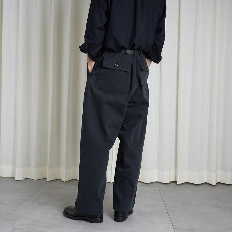 【MAATEE＆SONS マーティーアンドサンズ】 HBT UTILITY PT / BLACK-Avelia ONLINE STORE