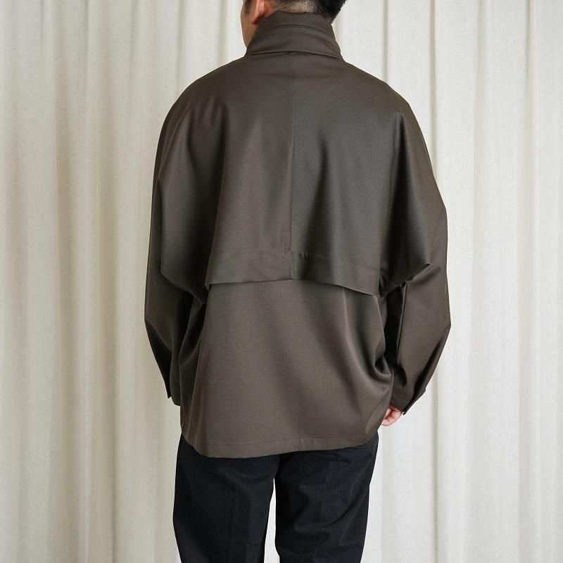 AFTERHOURS ե STANDCOLLAR JACKET / MOCHA