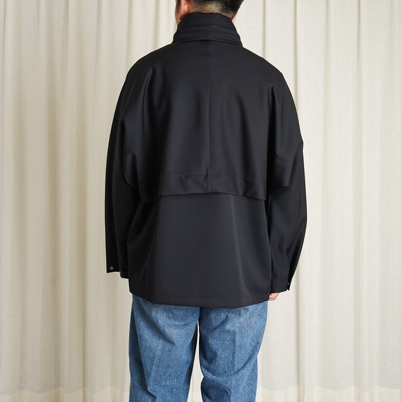 【AFTERHOURS アフターアワーズ】 STANDCOLLAR JACKET / MIDNIGHT - Avelia Online Store