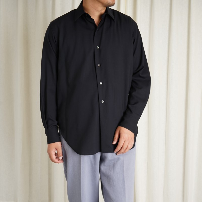 23AW】【HEUGN ユーゲン】 Alan WOOL / NAVY - Avelia ONLINE STORE