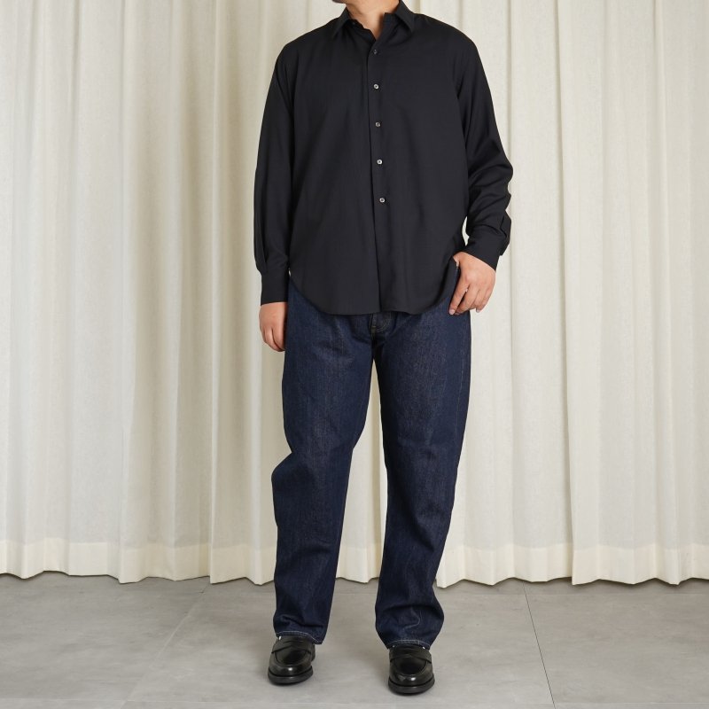 23AW】【HEUGN ユーゲン】 Alan WOOL / NAVY - Avelia ONLINE STORE