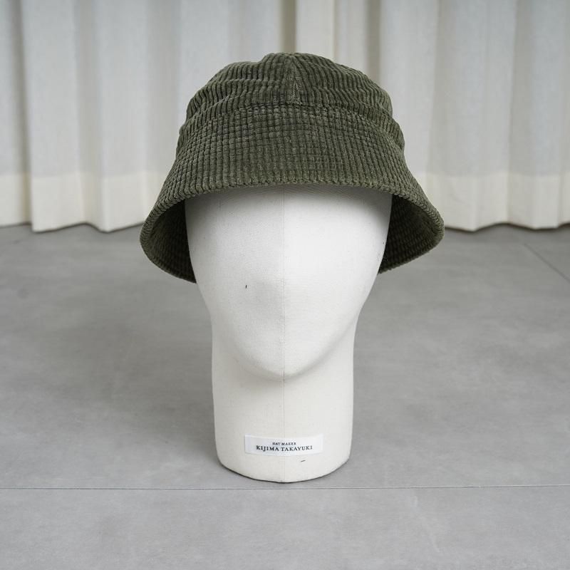 KIJIMA TAKAYUKI キジマタカユキ】 BOTANICAL DYED SAILOR HAT / MOSS ...