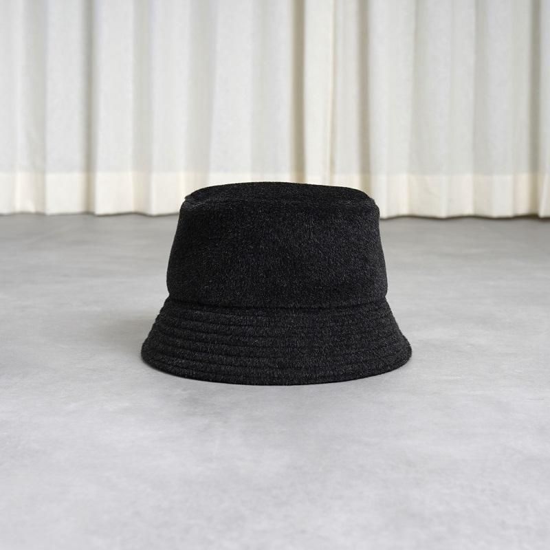 KIJIMA TAKAYUKI ޥ業 ALPACA SHAGGY BUCKET HAT / C. GRAY