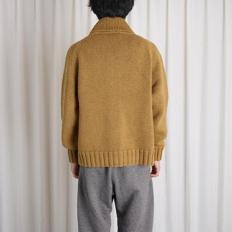Slopeslow ץ COWICHAN SWEATER / CAMEL