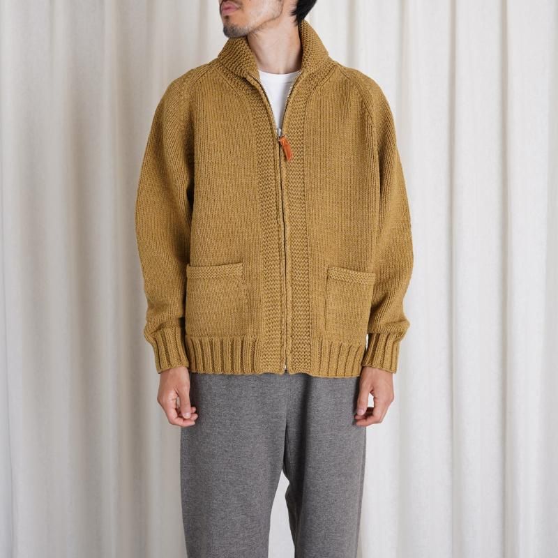 Slopeslow ץ COWICHAN SWEATER / CAMEL