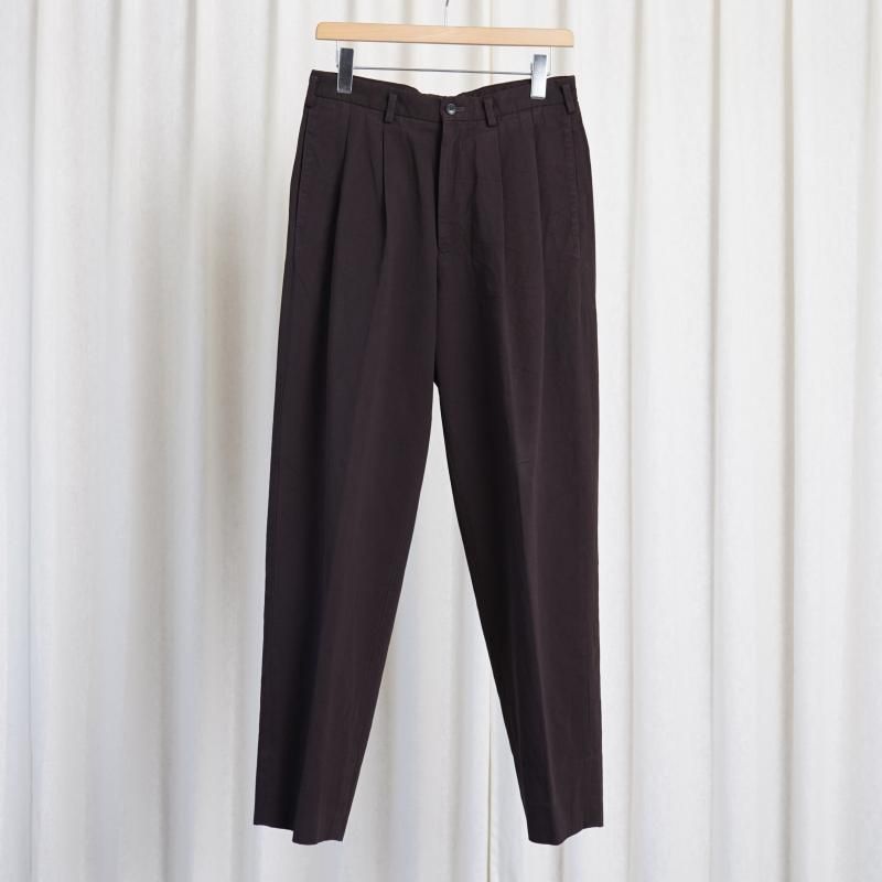 23AWۡHEUGN 桼 George over dyed / WINE
