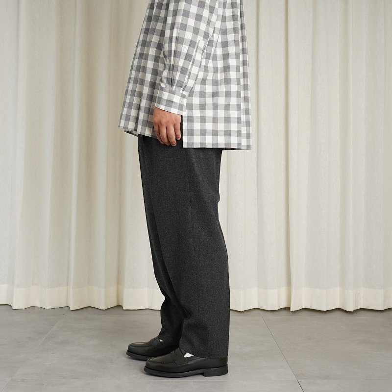 【HEUGN ユーゲン】 George FLANNEL / GRAY - Avelia Online Store