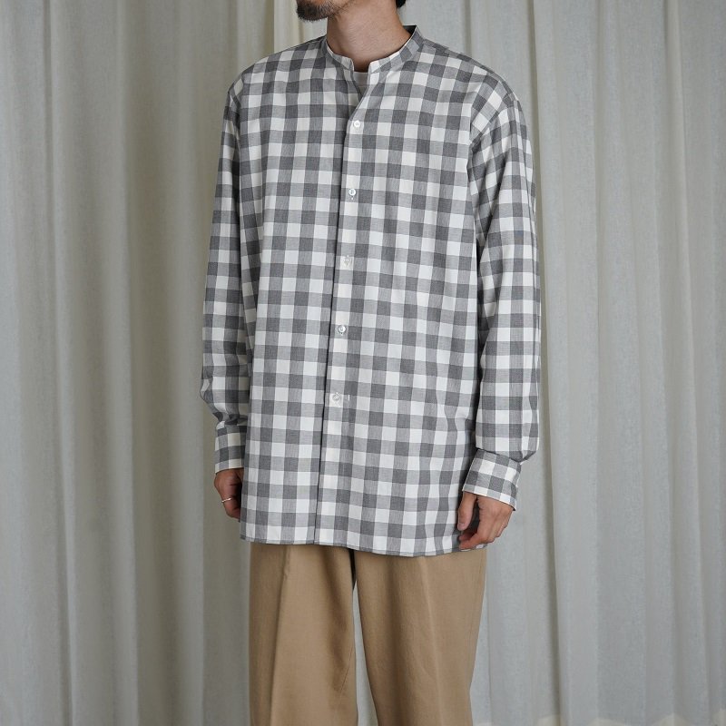 【HEUGN ユーゲン】 Morris CHECK / WHITE - Avelia ONLINE STORE