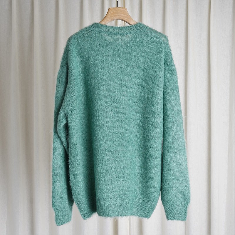 23AW】【AURALEE オーラリー】 BRUSHED SUPER KID MOHAIR KNIT P/O