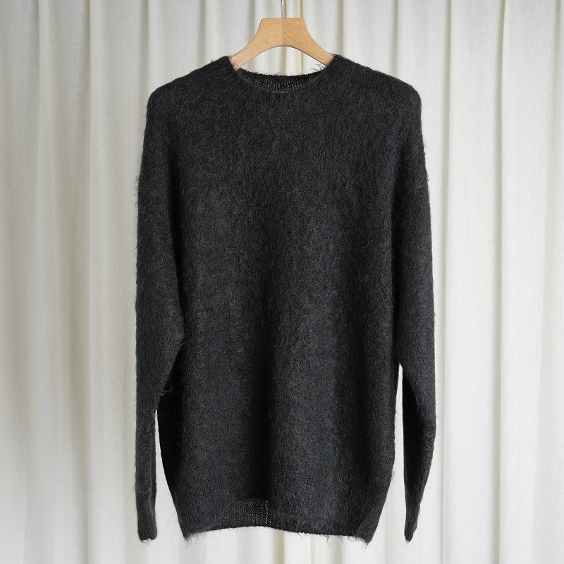23AW】【AURALEE オーラリー】 BRUSHED SUPER KID MOHAIR KNIT P/O