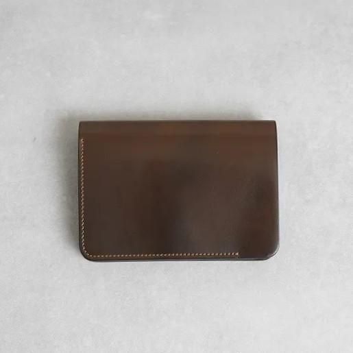 forme ե Short wallet Cordvan / Dark Cognac