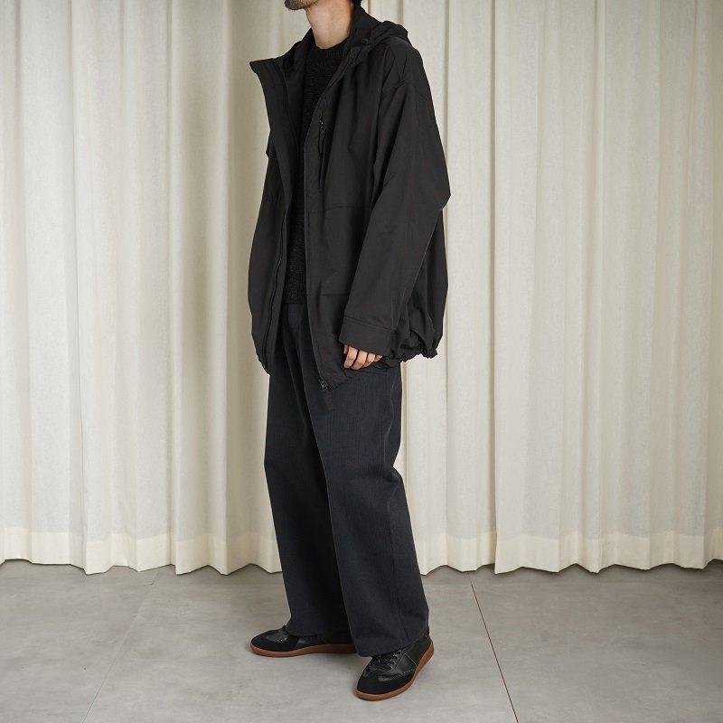 【23AW】 【Porter Classic ポータークラシック】 WEATHER MOUNTAIN PARKA / BLACK - Avelia  ONLINE STORE