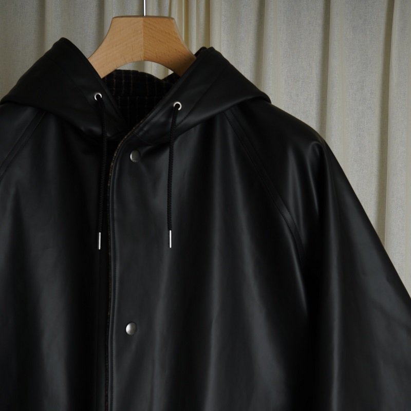 【HEUGN ユーゲン】 Elmer -Reversible Coat- / BLACK