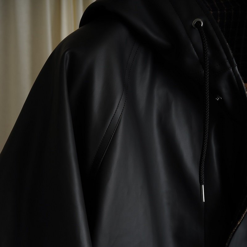 【HEUGN ユーゲン】 Elmer -Reversible Coat- / BLACK