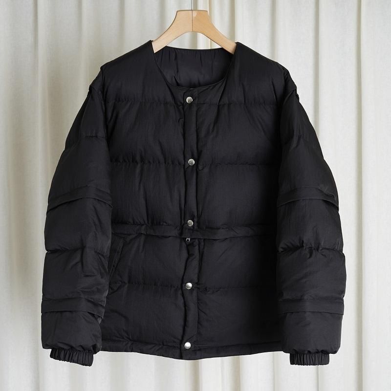 YOKE ヨーク】 MULTIDETACHABLE RV DOWN JACKET / BLACK - Avelia 