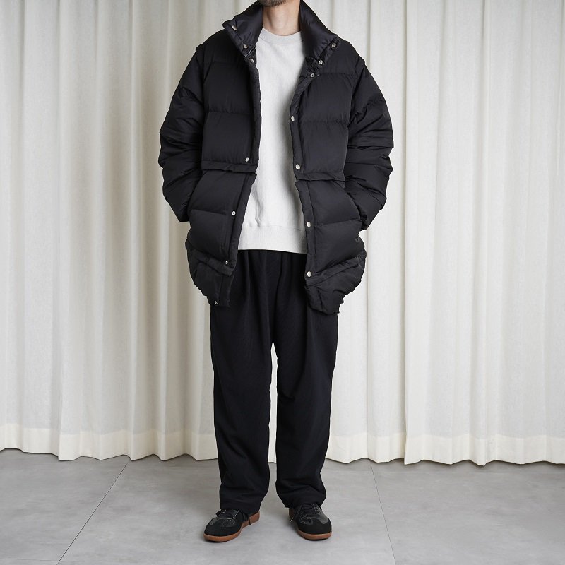 YOKE ヨーク】 MULTIDETACHABLE RV DOWN JACKET / BLACK - Avelia 