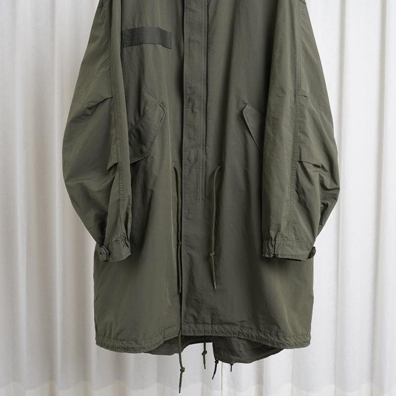 PORTER CLASSIC WEATHER TRENCHCOAT 緑 サイズ3 Porter Classic - WEATHER MILITARY COAT (OLIVE) | ミリタリー