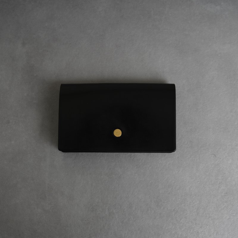 forme フォルメ】 Card Case Cordvan / Black - Avelia ONLINE STORE