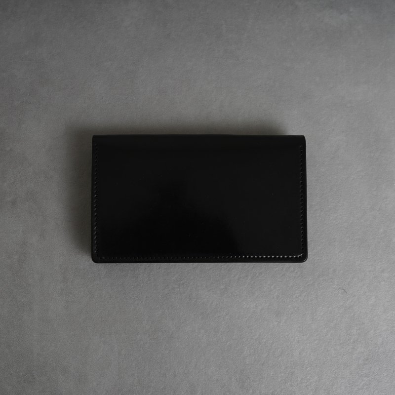 forme フォルメ】 Card Case Cordvan / Black - Avelia ONLINE STORE