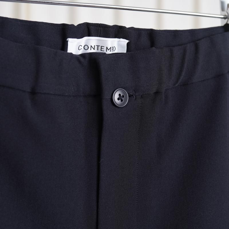 YAECA 䥨CONTEMPO 2WAY PANTS STANDARD / NAVY
