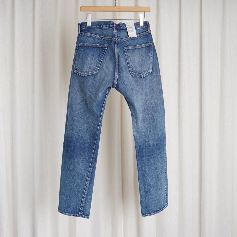 CIOTA シオタ】 STRAIGHT 5 POCKET PANTS / MEDIUM DARK BLUE
