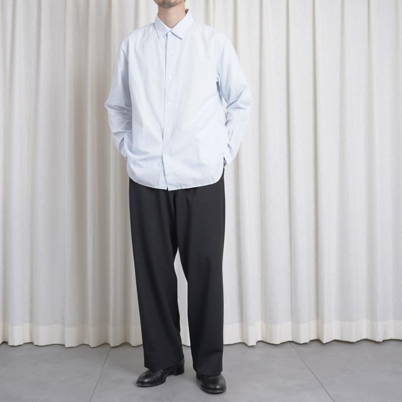 1.10 RestockۡYAECA 䥨CONTEMPO 2WAY PANTS WIDE STRAIGHT / D.CHARCOAL
