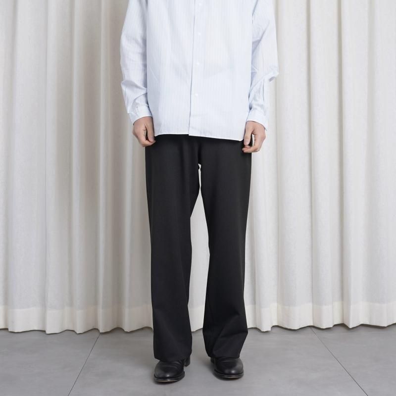 1.10 RestockۡYAECA 䥨CONTEMPO 2WAY PANTS WIDE STRAIGHT / D.CHARCOAL
