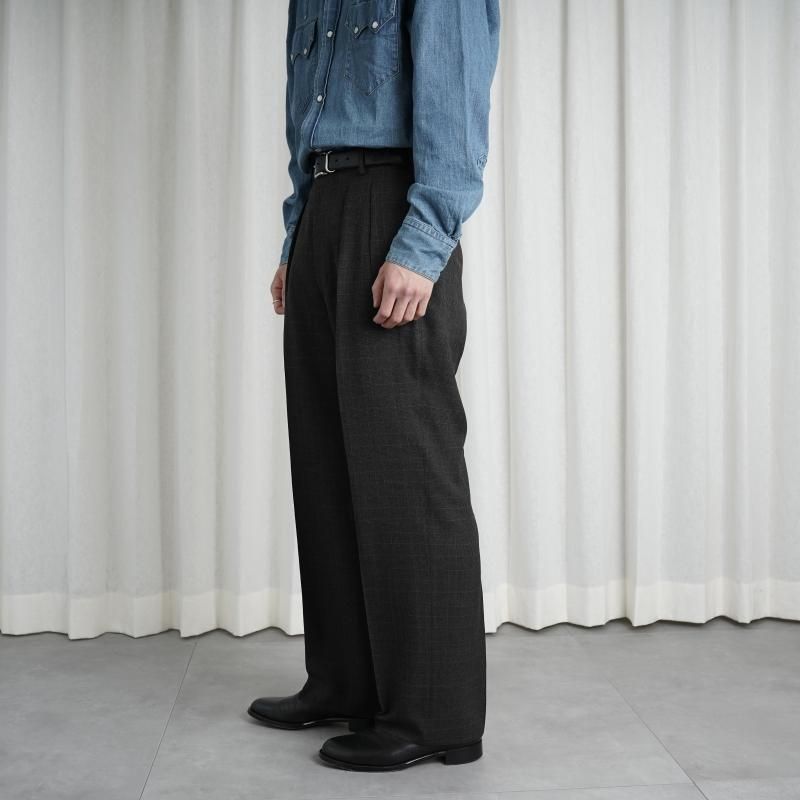 MAATEE&SONS SET UP TROUSER STRAIGHT LEGG - パンツ