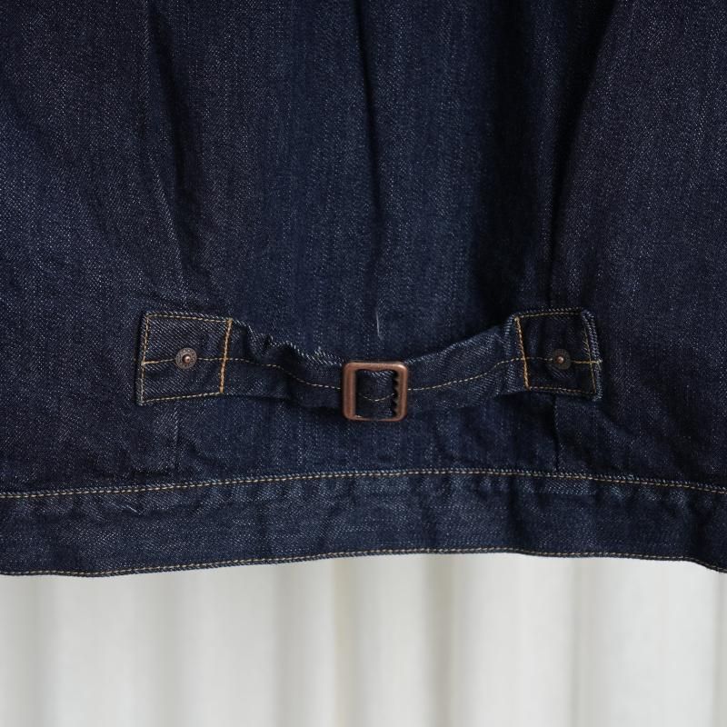 CIOTA シオタ】 Single Pocket Denim Jacket / NAVY (ONE WASH CIOTA シオタ】 Single Pocket Denim Jacket / NAVY (ONE WASH
