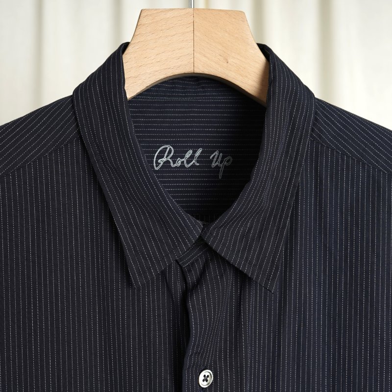 Porter Classic ポータークラシック】 ROLL UP PIN STRIPE SHIRT ...