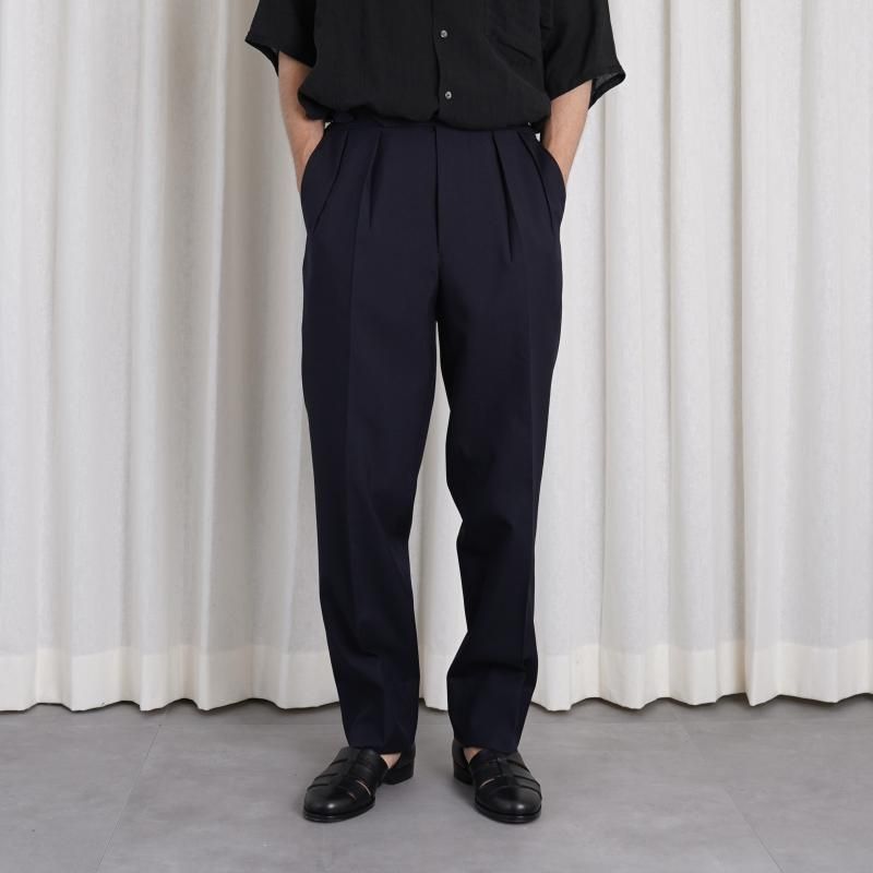 HEUGN 桼 AARON 2P TAPERD / NAVY
