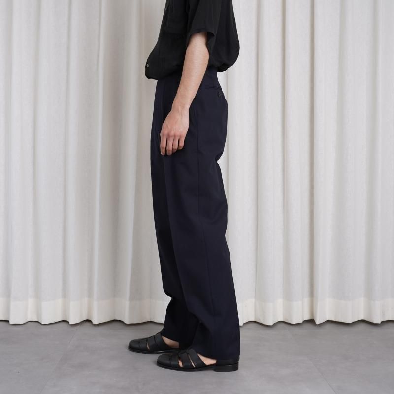 HEUGN 桼 AARON 2P TAPERD / NAVY