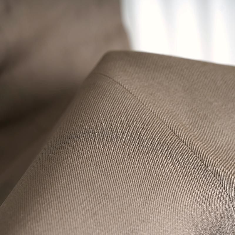 HEUGN ユーゲン】 AARON 2P TAPERD WOOL LINEN / BROWN - Avelia HEUGN ユーゲン】 AARON 2P TAPERD WOOL LINEN / BROWN - Avelia