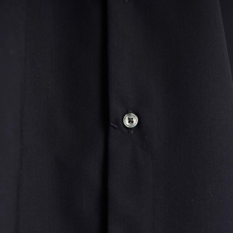 HEUGN ユーゲン】 JAMES REG SHIRTS WOOL / NAVY - Avelia ONLINE STORE