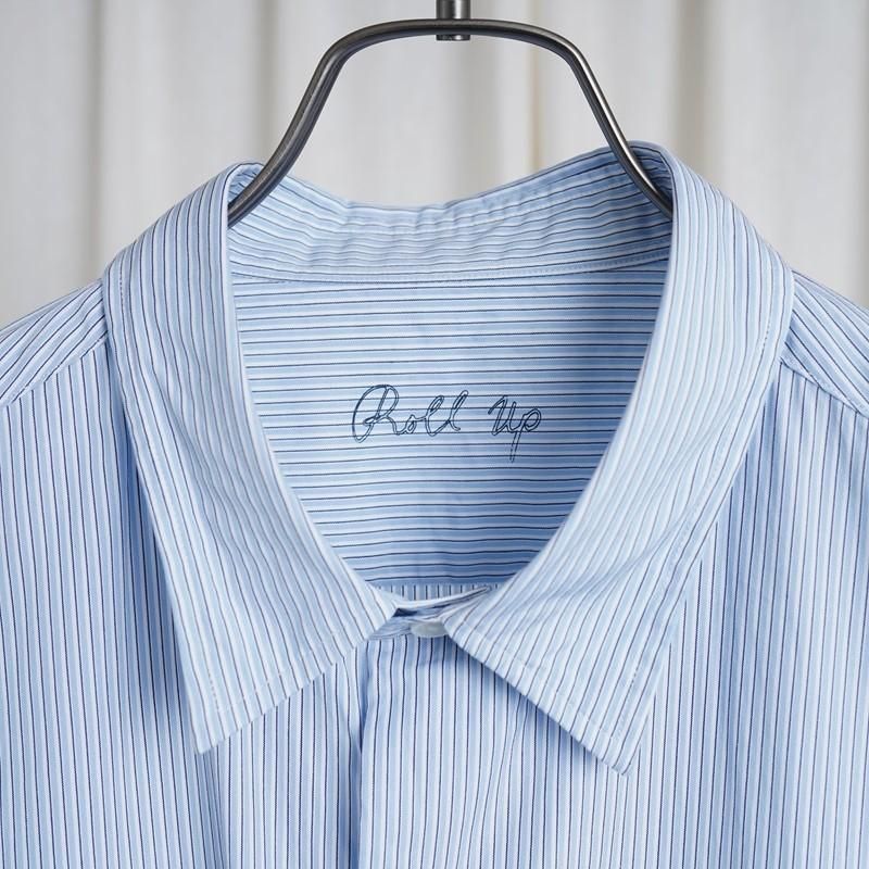  Porter Classic ݡ饷å ROLL UP STRIPE SHIRT  / BLUE