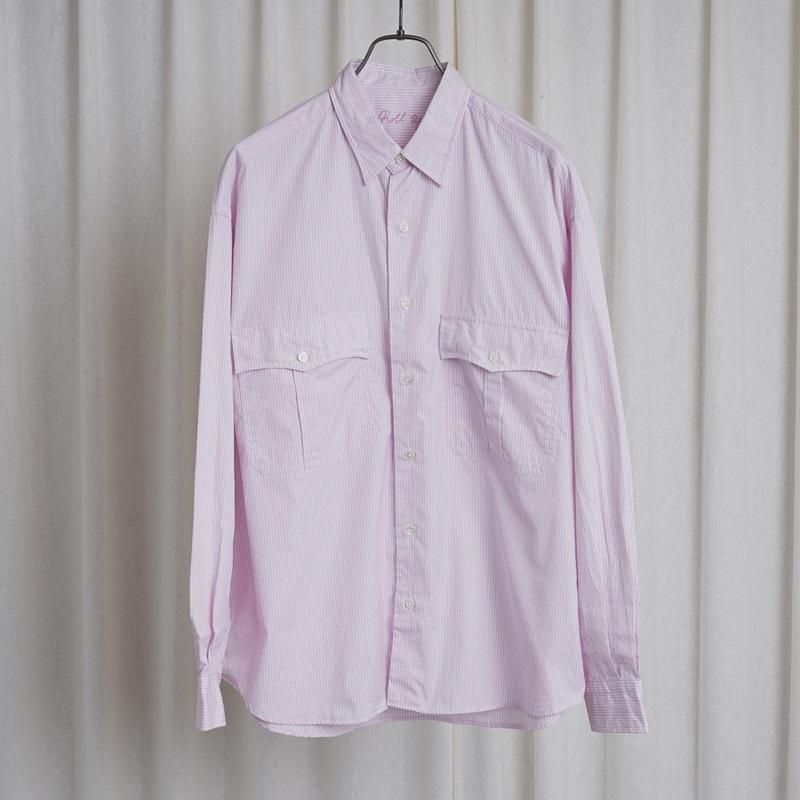  Porter Classic ݡ饷å ROLL UP STRIPE SHIRT  / SAKURA