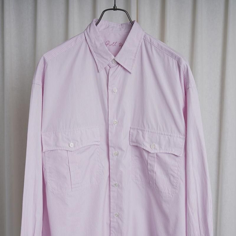  Porter Classic ݡ饷å ROLL UP STRIPE SHIRT  / SAKURA