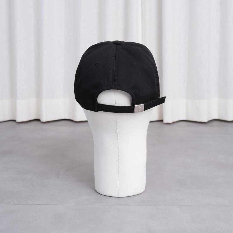 KIJIMA TAKAYUKI ޥ業 COTTON GABA 6PANEL CAP / BLACK