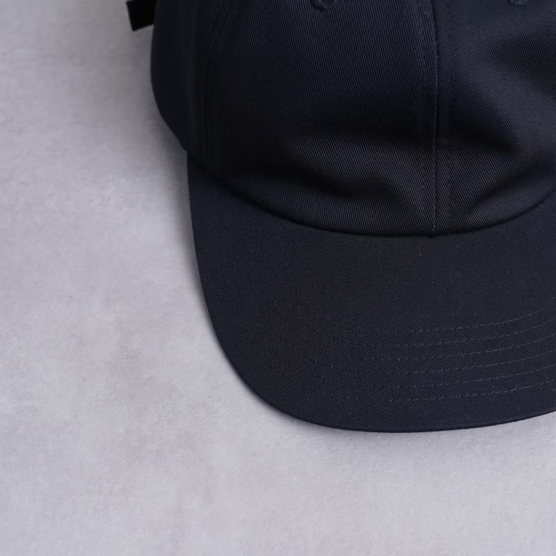 KIJIMA TAKAYUKI ޥ業 COTTON CHINO 6PANEL CAP / NAVY