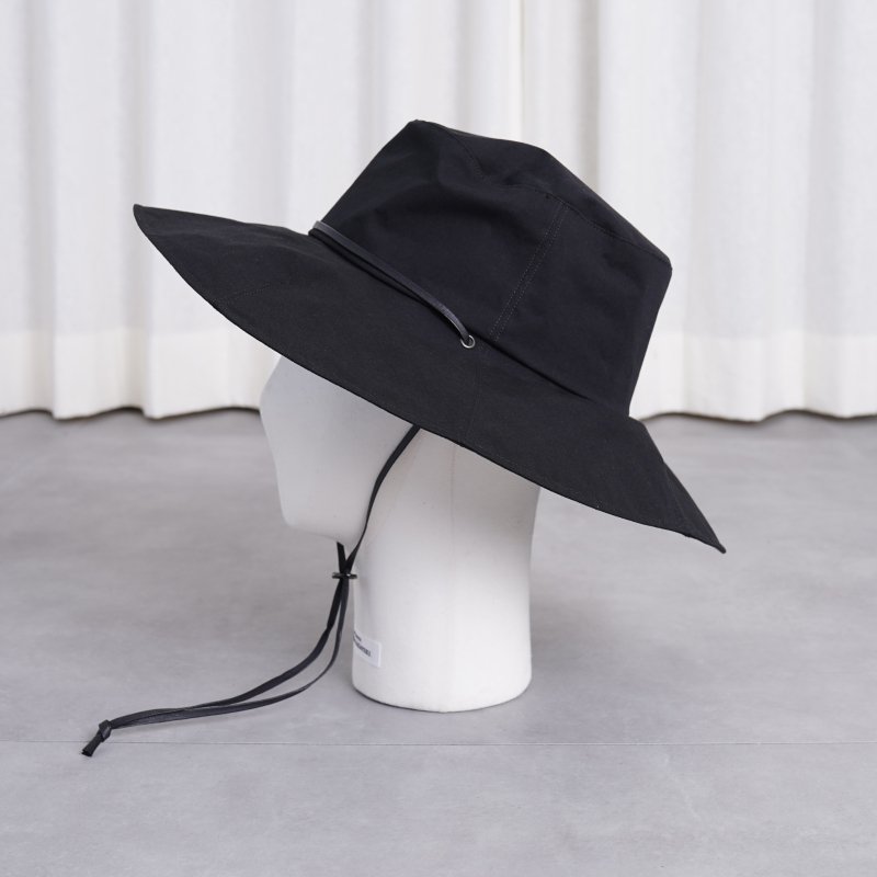 KIJIMA TAKAYUKI キジマタカユキ】 CORDURA SAFARI HAT / BLACK - Avelia Online Store