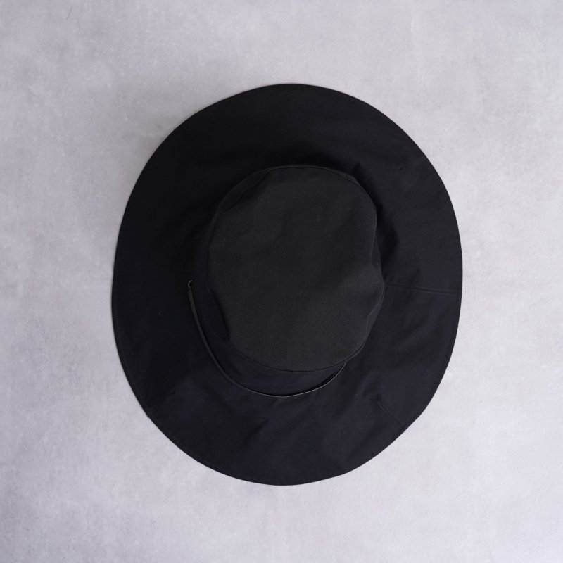 【KIJIMA TAKAYUKI キジマタカユキ】 CORDURA SAFARI HAT / BLACK - Avelia Online Store