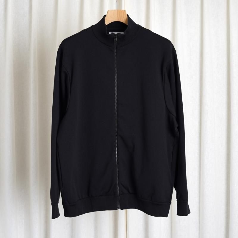 YAECA 䥨 NYLON JERSEY TRACK JACKET / NAVY