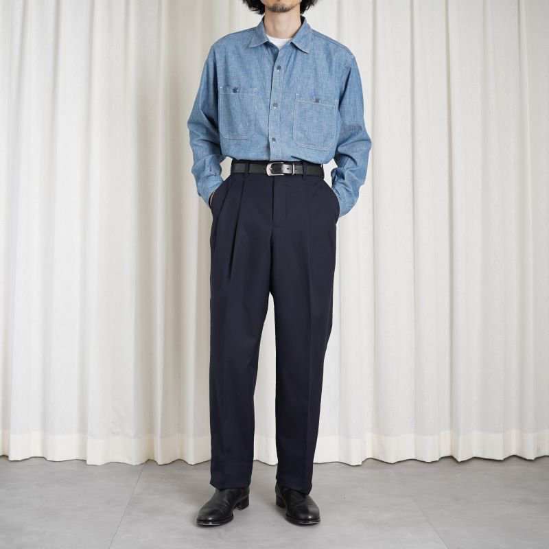 MAATEE＆SONS マーティーアンドサンズ】 俺CHINO COTTON / NAVY - Avelia ONLINE STORE