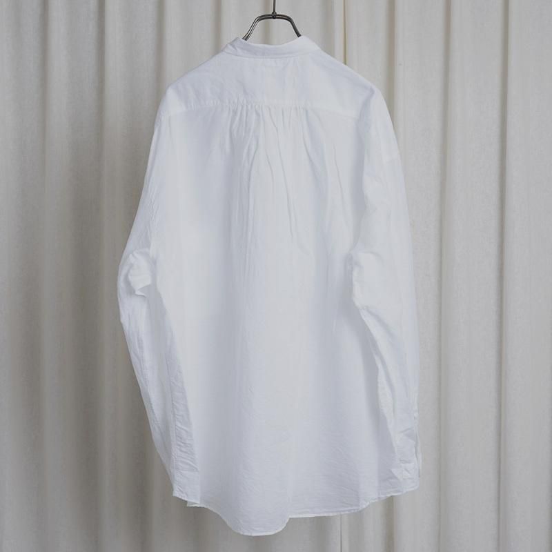  Porter Classic ݡ饷åROLL UP LINEN COTTON SHIRT (CANCLINI)  / WHITE