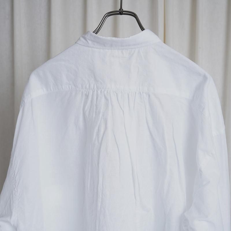  Porter Classic ݡ饷åROLL UP LINEN COTTON SHIRT (CANCLINI)  / WHITE